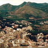 Vista aérea panorámica de Gilet