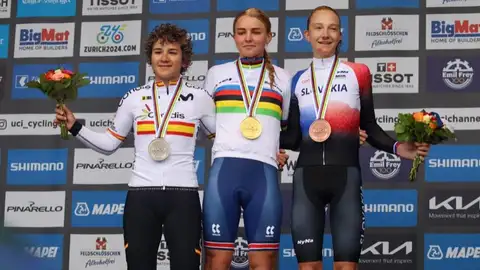 La navarra Paula Ostiz se proclama subcampeona del Mundo junior en la prueba en línea La navarra Paula Ostiz se proclama subcampeona del Mundo junior en la prueba en línea
