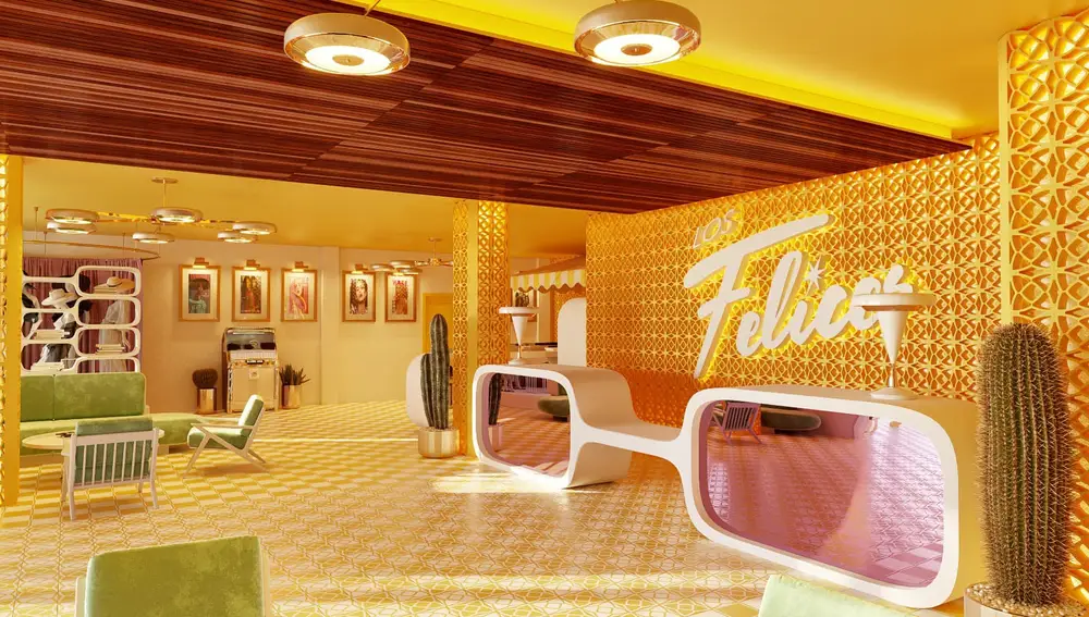 Interior del Hotel Los Felices de la cadena Concept Hotel Group Interior del Hotel Los Felices de la cadena Concept Hotel Group