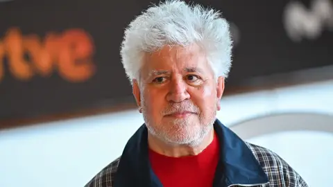 El director Pedro Almodóvar posa en el photocall de la película ‘La habitación de al lado’, en la 72º edición del Festival de Cine de San Sebastián El director Pedro Almodóvar posa en el photocall de la película ‘La habitación de al lado’, en la 72º edición del Festival de Cine de San Sebastián/ Arnaitz Rubio / Europa Press