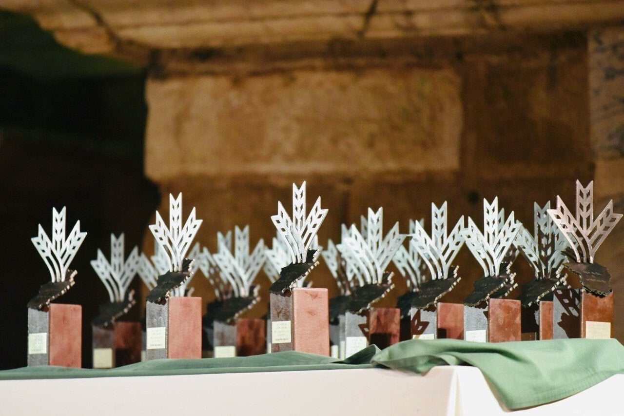 Los Premios Espiga "soplan" sus 25 velas en un acto en el Teatro Romano de Mérida Los Premios Espiga "soplan" sus 25 velas en un acto en el Teatro Romano de Mérida
