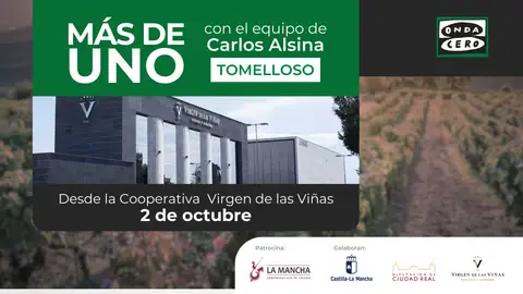 Especial 'Más de uno' desde la Cooperativa Virgen de las Viñas de Tomelloso Especial 'Más de uno' desde la Cooperativa Virgen de las Viñas de Tomelloso