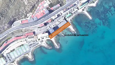 La zona de actuación La zona de actuación
