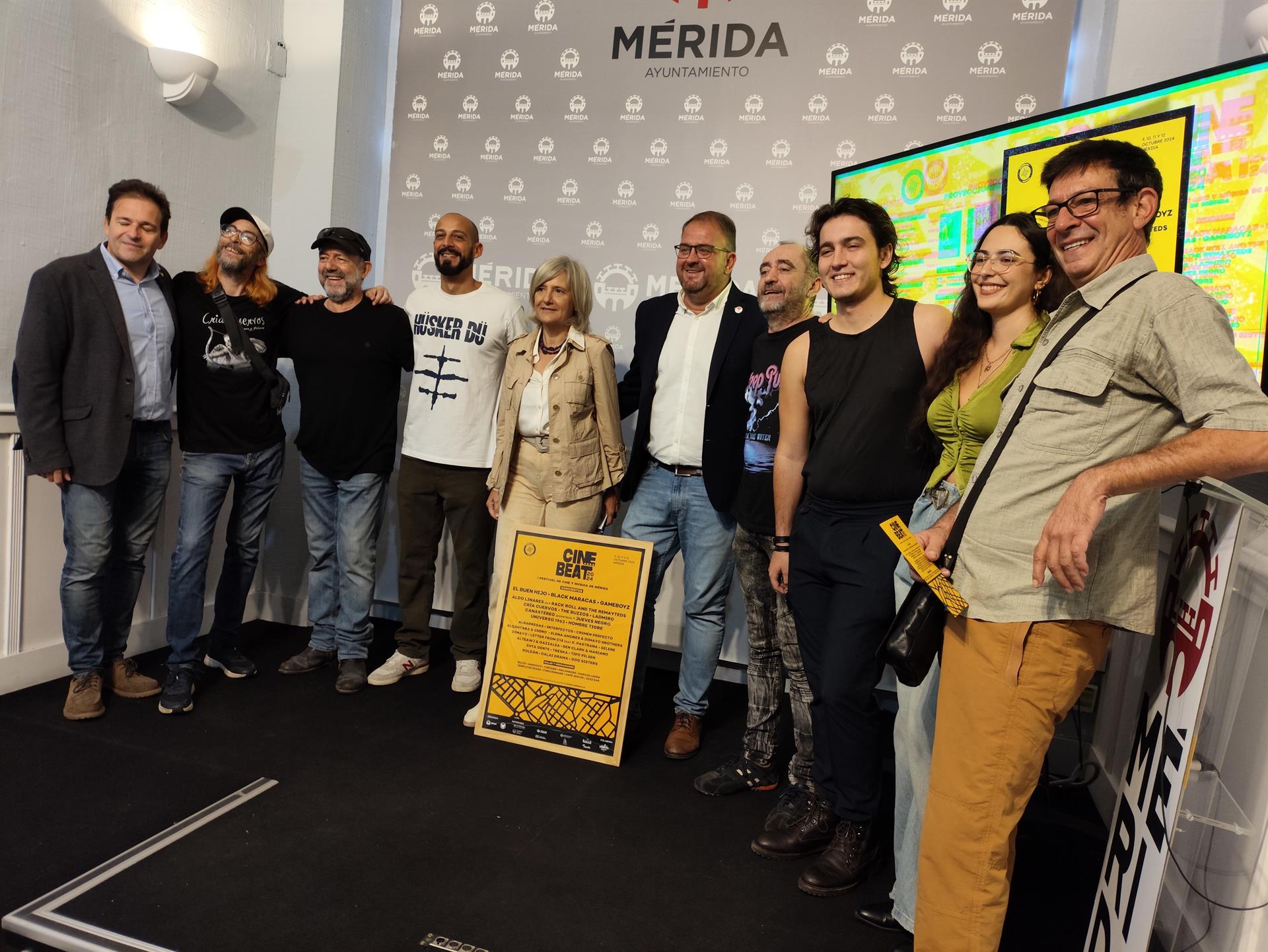 Mérida acoge la I Edición del Festival de Cine y Música, Cine Beat Mérida acoge la I Edición del Festival de Cine y Música, Cine Beat