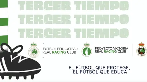 El Racing pone en marcha el 'Tercer Tiempo', una iniciativa para fomentar la convivencia positiva en el fútbol El Racing pone en marcha el 'Tercer Tiempo', una iniciativa para fomentar la convivencia positiva en el fútbol