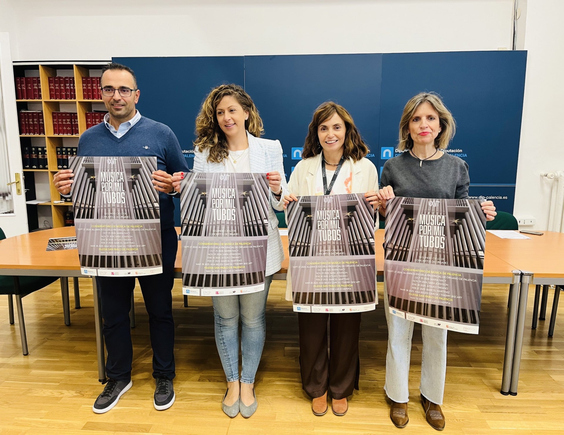 39 conciertos conforman el ciclo de órgano “Música por mil tubos” de la Diputación de Palencia 39 conciertos conforman el ciclo de órgano “Música por mil tubos” de la Diputación de Palencia