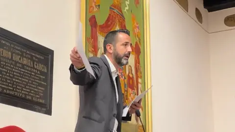 Samuel Ruiz, concejal de Vox en Elche. Samuel Ruiz, concejal de Vox en Elche.