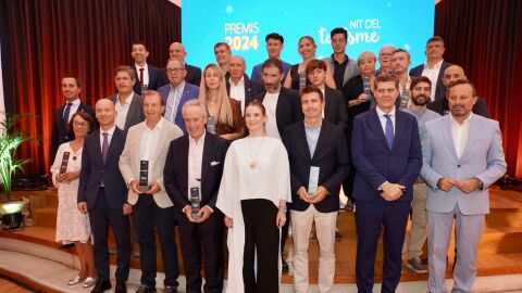 Premiados de la 'Nit del Turisme' en Menorca.