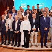 Premiados de la 'Nit del Turisme' en Menorca.