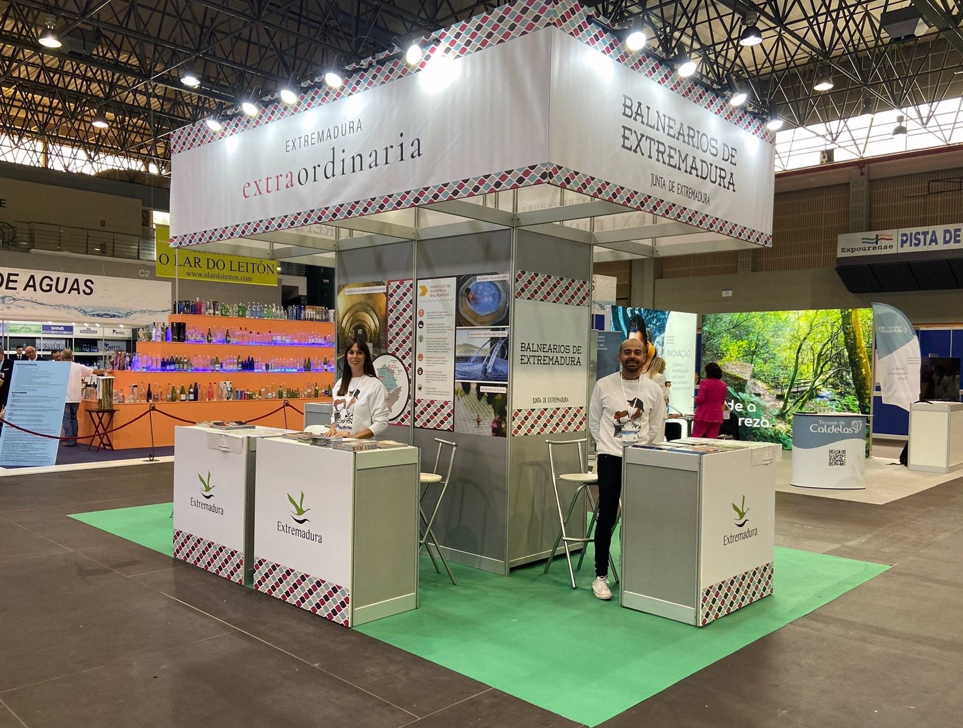 Extremadura lleva sus balnearios y su "histórica" vinculación con el turismo de bienestar a Termatalia en Ourense Extremadura lleva sus balnearios y su "histórica" vinculación con el turismo de bienestar a Termatalia en Ourense