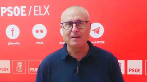 Vicente Alberola, concejal del PSOE en el Ayuntamiento de Elche. Vicente Alberola, concejal del PSOE en el Ayuntamiento de Elche.