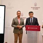 Bruno García, José Manuel Cossi y Beatriz Gandullo