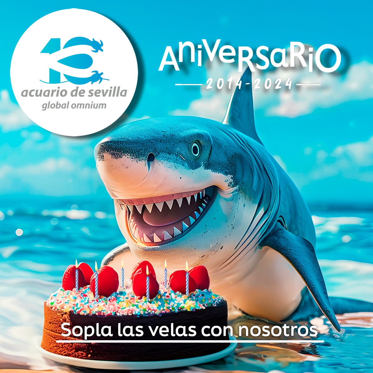 El Acuario de Sevilla celebra su décimo aniversario con novedades y actividades especiales El Acuario de Sevilla celebra su décimo aniversario con novedades y actividades especiales