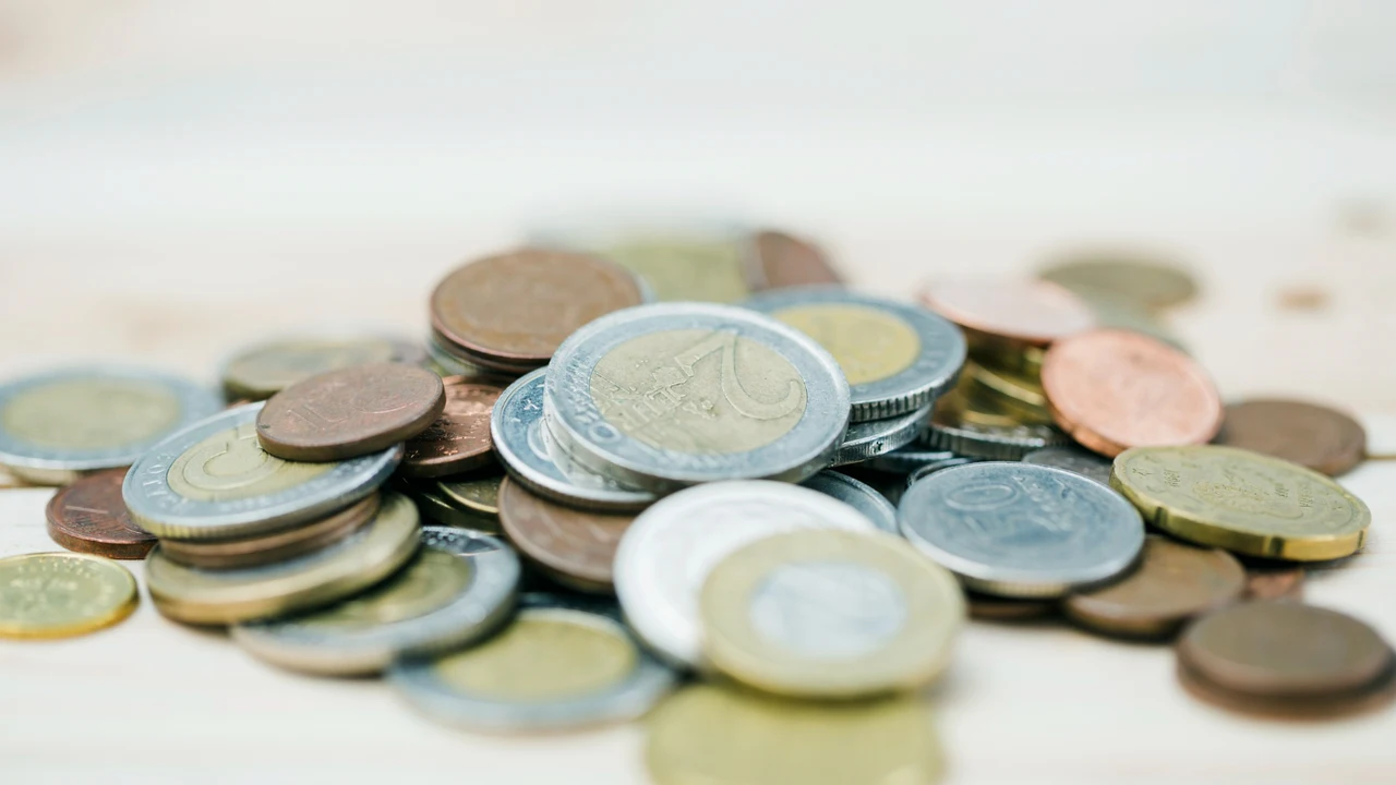 Monedas apiladas