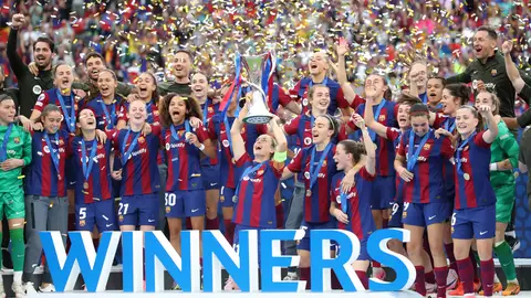 F.C Barcelona, campeón de la Champions Femenina F.C Barcelona, campeón de la Champions Femenina