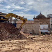 Obra en Las Concepcionistas, Mérida.