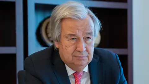 Fotografía de archivo en donde se ve al secretario general de Naciones Unidas, António Guterres Fotografía de archivo en donde se ve al secretario general de Naciones Unidas, António Guterres