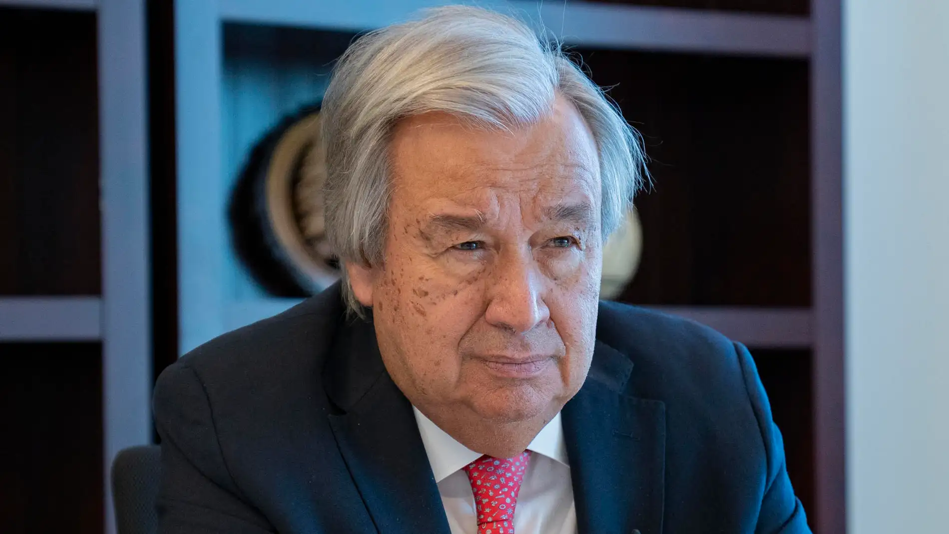 Fotografía de archivo en donde se ve al secretario general de Naciones Unidas, António Guterres Fotografía de archivo en donde se ve al secretario general de Naciones Unidas, António Guterres