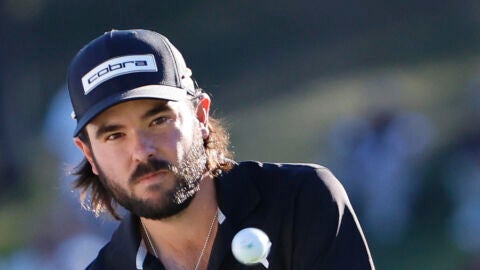 El golfista espa&ntilde;ol &Aacute;ngel Hidalgo