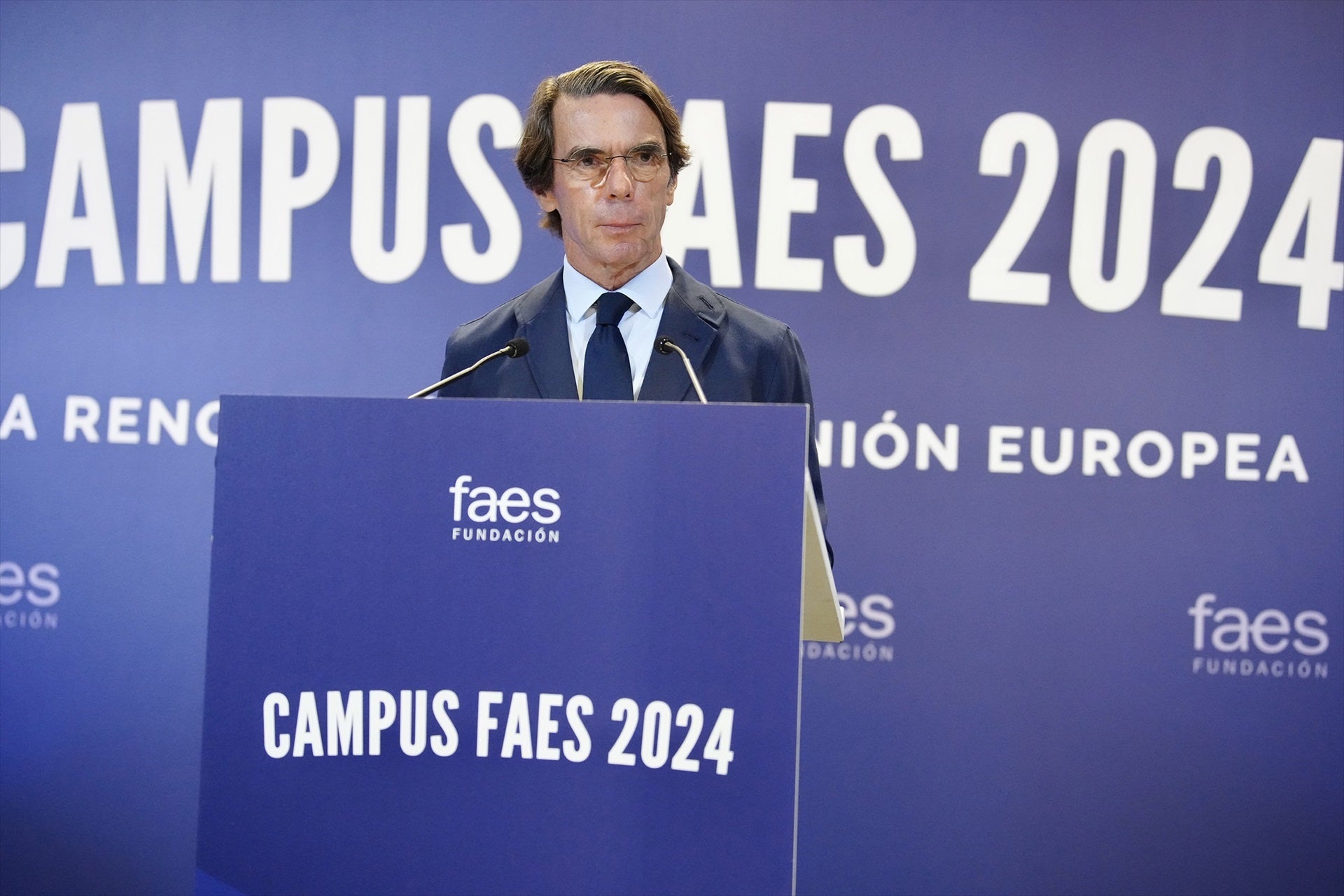 Aznar avisa: "Si Israel no gana, la próxima batalla será en las costas del sur de Europa" Aznar avisa: "Si Israel no gana, la próxima batalla será en las costas del sur de Europa"