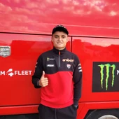 El piloto de Ducati en Supersport, Adrián Huertas El piloto de Ducati en Supersport, Adrián Huertas