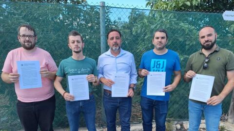 Representantes del PP en la Mancomunidad de la Marina Baixa que aprobaron conjuntamente subirse las retribuciones