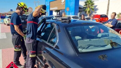 Rescate de menor en Finestrat por los bomberos