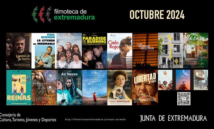 La Filmoteca de Extremadura programa en octubre once ciclos con 17 películas sobre mayores, mujeres rurales y discapacidad La Filmoteca de Extremadura programa en octubre once ciclos con 17 películas sobre mayores, mujeres rurales y discapacidad