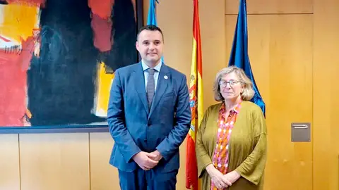 Guillermo Peláez y María Eugenia Prendes. Guillermo Peláez y María Eugenia Prendes
