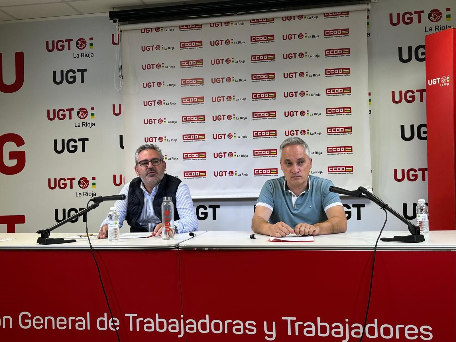 UGT y CCOO La Rioja se movilizarán el jueves para la reducción de la jornada laboral a 37.5 horas semanales UGT y CCOO La Rioja se movilizarán el jueves para la reducción de la jornada laboral a 37.5 horas semanales