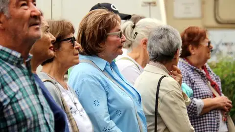 Hoy se han producido varias concentraciones de gente mayor en Catalunya para pedir mejoras y reivindicar derechos Hoy se han producido varias concentraciones de gente mayor en Catalunya para pedir mejoras y reivindicar derechos