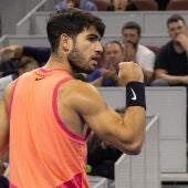 Carlos Alcaraz en el Abierto de China