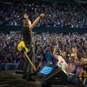 Bruce Springsteen en uno de sus últimos conciertos