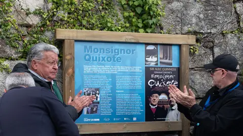 O OUFF lembra a rodaxe de Monsignor Quixote en Oseira O OUFF lembra a rodaxe de Monsignor Quixote en Oseira