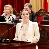La Presidenta del Govern, Marga Prohens, durante su discurso en el Debate de Política General de la comunidad autónoma. 
