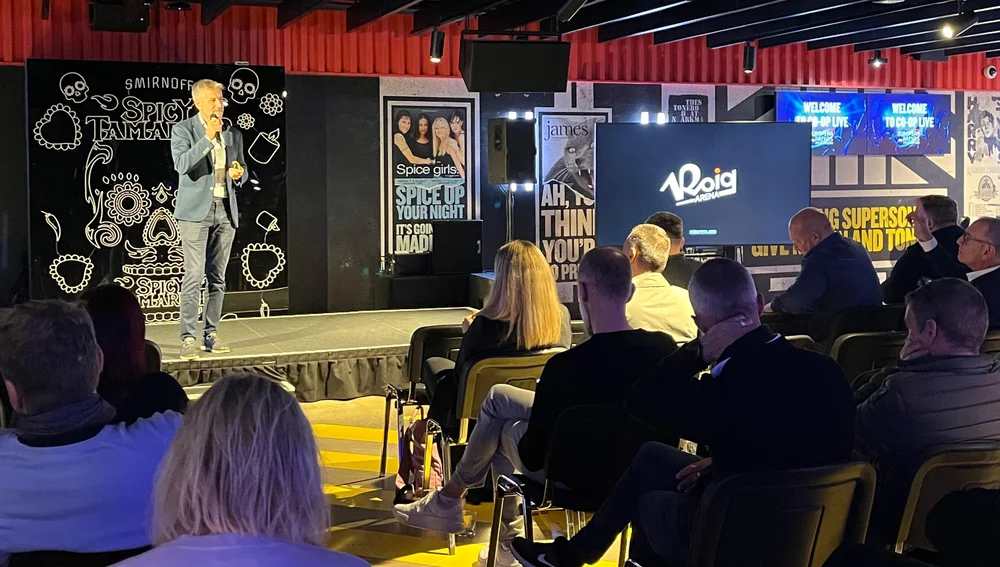 Víctor Sendra, Director General del Roig Arena en Manchester Víctor Sendra, Director General del Roig Arena en Manchester