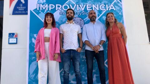 Presentación del nuevo festival de teatro improvisado de Alfas del Pi