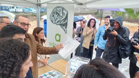 Primera piedra de Adaceco en Eir&iacute;s