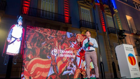 Momp&oacute; durante la presentaci&oacute;n de la campa&ntilde;a con motivo del d&iacute;a de la Comunitat Valenciana.