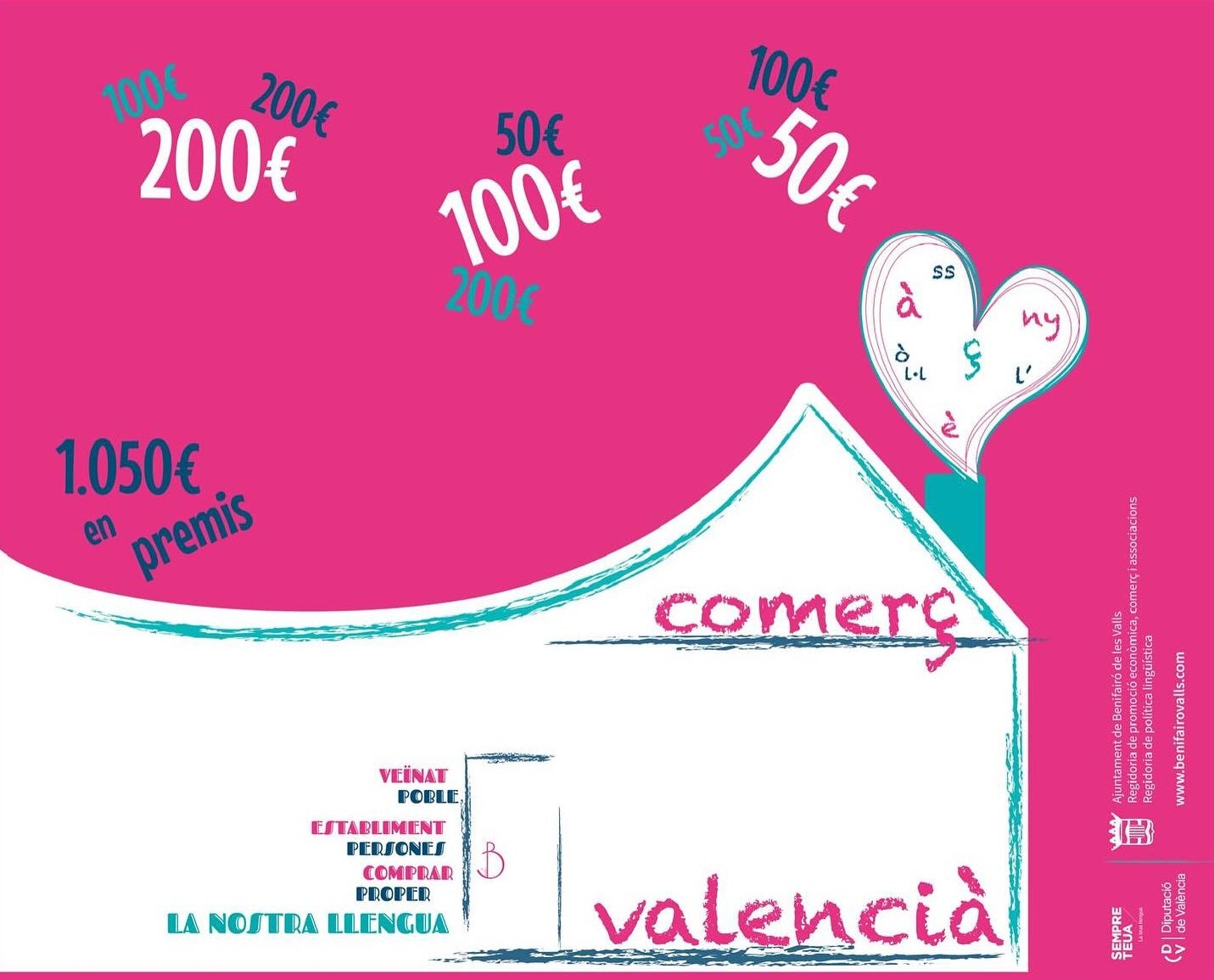 Canet y Benifairó premian el uso del valenciano en el comercio local Canet y Benifairó premian el uso del valenciano en el comercio local