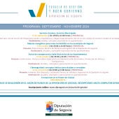 Programación de la Escuela de Gestión y Buen Gobierno 2024