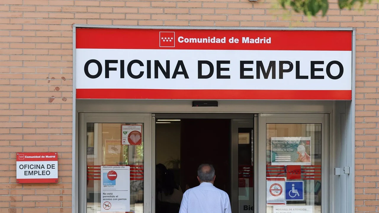 Imagen de archivo de una oficina de empleo en la Comunidad de Madrid