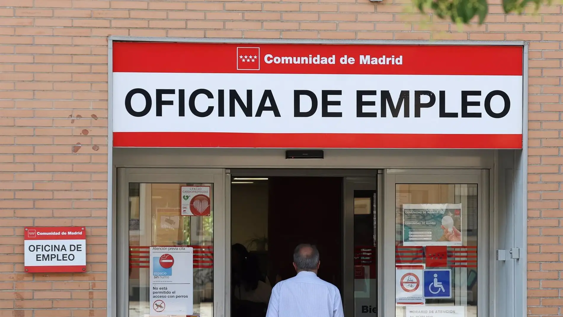 Imagen de archivo de una oficina de empleo en la Comunidad de Madrid Imagen de archivo de una oficina de empleo en la Comunidad de Madrid