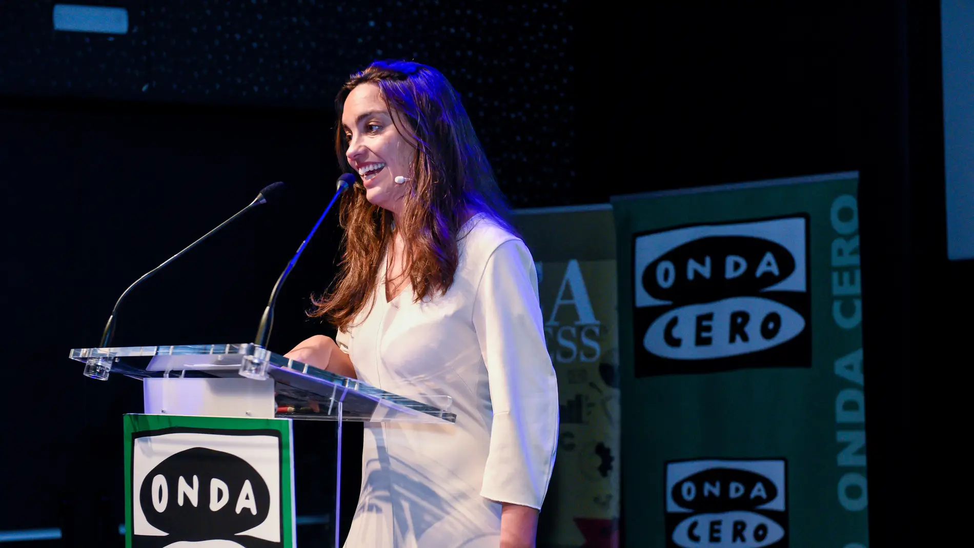 La periodista y escritora Marta García Aller durante uno de los encuentros en positivo organizados por Onda Cero en Baleares. La periodista y escritora Marta García Aller durante uno de los encuentros en positivo organizados por Onda Cero en Baleares.