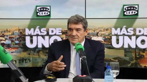 El gobernador del Banco de España, José Luis Escrivá, en el estudio de Más de uno El gobernador del Banco de España, José Luis Escrivá, en el estudio de Más de uno/ Verónica del Castillo