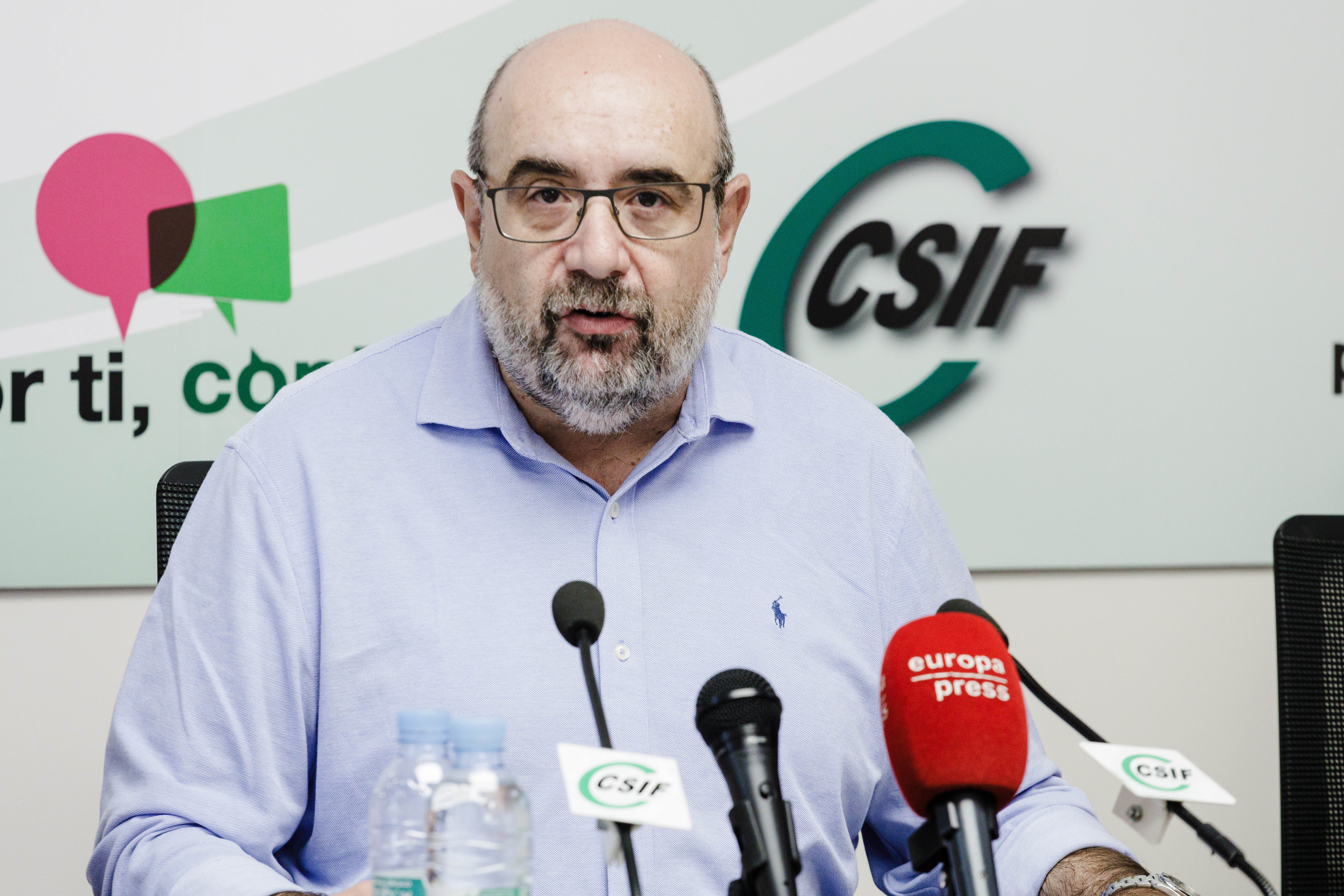 Miguel Borra, CSIF: "Pedimos que millón y medio de personas tengan asistencia sanitaria de calidad" Miguel Borra, CSIF: "Pedimos que millón y medio de personas tengan asistencia sanitaria de calidad"