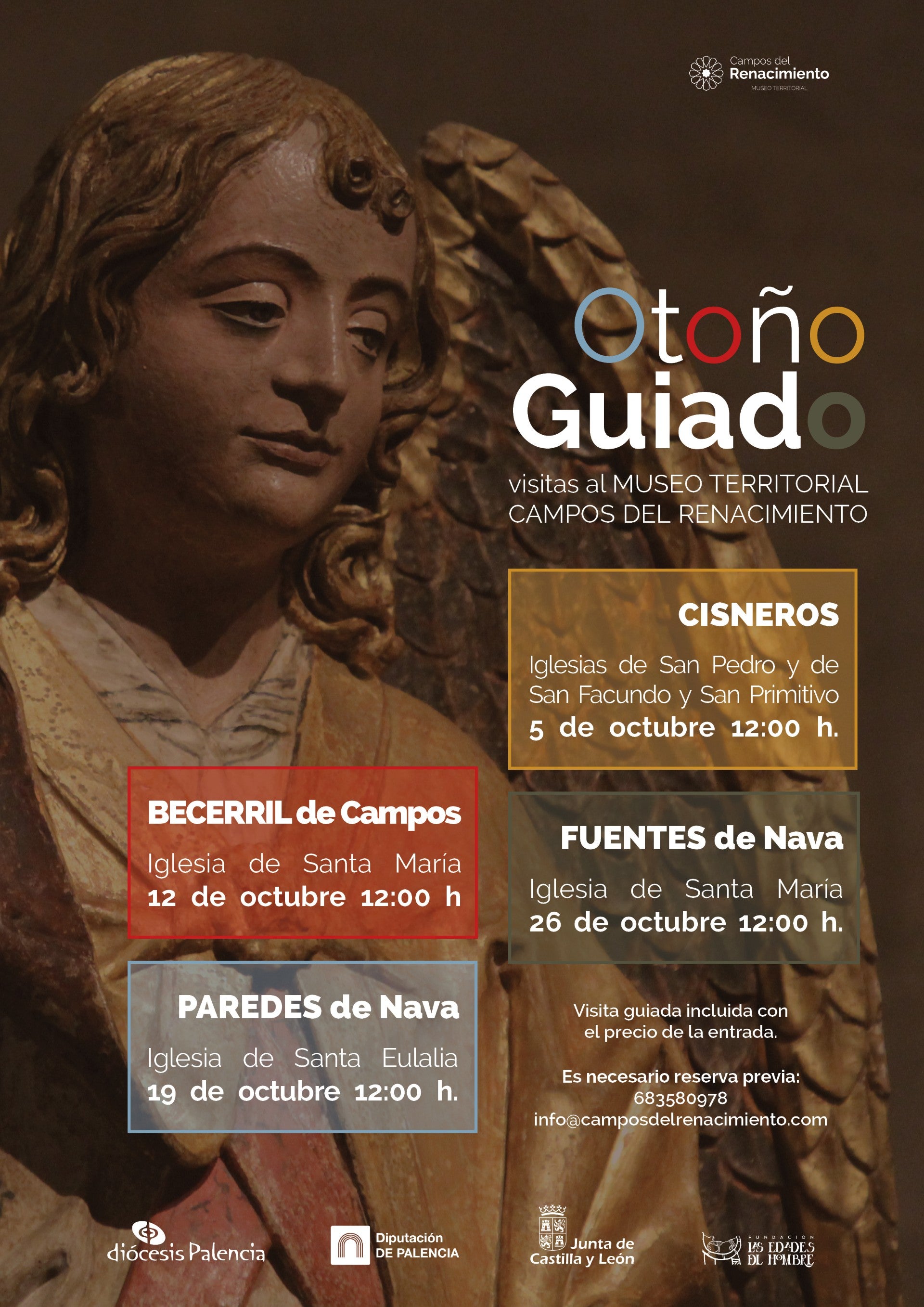 ‘Otoño Guiado’ celebra su tercera edición en Campos del Renacimiento con nuevas visitas culturales ‘Otoño Guiado’ celebra su tercera edición en Campos del Renacimiento con nuevas visitas culturales