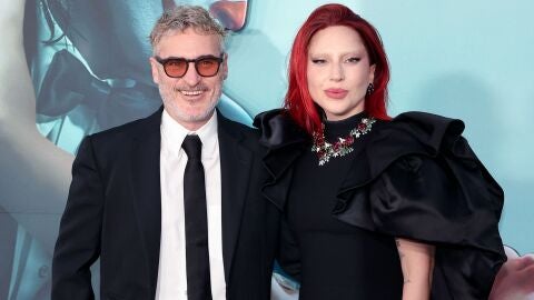 Los actores Joaquin Phoenix y Lady Gaga, en la premiere de 'Joker: Folie &agrave; deux' en Los &Aacute;ngeles