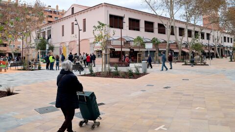 Fachada del Mercado Municipal de El Cabanyal