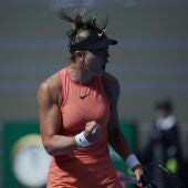 Paula Badosa en el Abierto de China, en Pekín